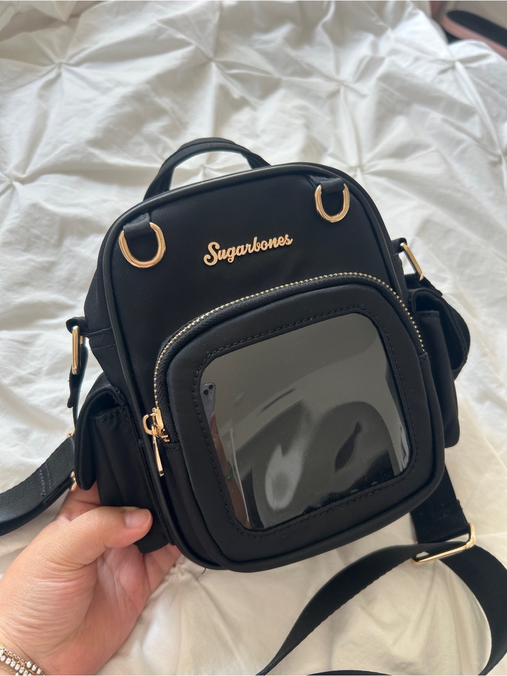 Sugar Bones Black Mini Star Bag - Picture 4 of 7